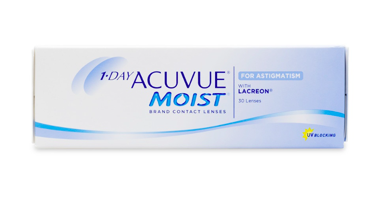 1 Day Acuvue Moist for Astigmatism 30-Pack - Perspective Optometry Vancouver